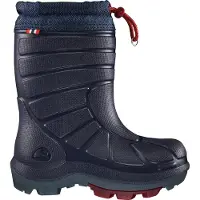 Viking Extreme Gefütterte Gummistiefel, Navy/Dark Red, 34, Kindergummistiefel, Kinderstiefel, Gummistiefel kinder, Kids