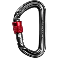 Ocun Hawk Screw Snap Hook Grau