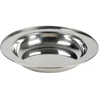 Tatonka Suppenteller, tiefer Teller, Silber