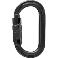 Edelrid - Oval Power 2500 Triple II - Verschlusskarabiner schwarz/grau