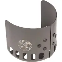 Optimus Clip-on Windscreen Silber