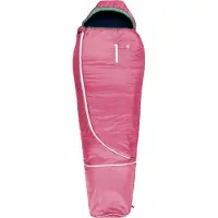 Gruezi-bag Schlafsack Grüezi Biopod Wolle Kids World Traveller Claret Red