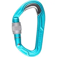 Edelrid Bulletproof Screw Snap Hook Blau