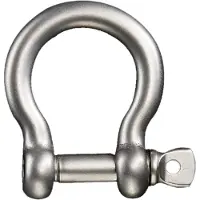 Gibbon Slacklines Shackles Silber