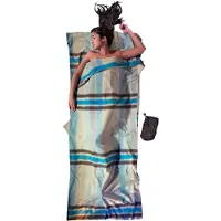 Cocoon - TravelSheet Cotton Flanell - Reiseschlafsack Gr 220 x 90 cm bunt