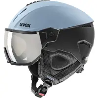 Uvex Skihelm Instinct Visor Unisex Glacier Black Mat-53 - 56 cm