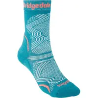 Bridgedale Hike UltraLight T2 Coolmax (Polyesterfasern) Performance Stiefel Damenbekleidung Größe: L / Farbe: teal