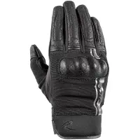 ItalyRacing Reptil Motorradhandschuhe Schwarz/Grau Grösse Xl