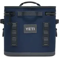 Yeti Hopper Flip 8L Cooler Bag, Navy Blue, Kühltasche mit Schultergurt