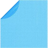vidaXL Runde Pool-Abdeckung PE Blau 549 cm