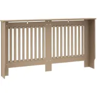vidaXL Heizkörperverkleidung 152x19x81,5 cm Holzwerkstoff