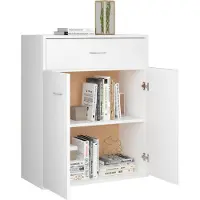 vidaXL Sideboard Weiß 60x30x75 cm Holzwerkstoff