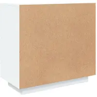 vidaXL Sideboard Weiß 80x40x75 cm Holzwerkstoff