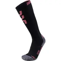 UYN Skisocke Women Evo Race Black Pink Paradise-Schuhgröße 37 - 38