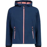 CMP Kid G Jacket Fix Hood Blue Ink 92