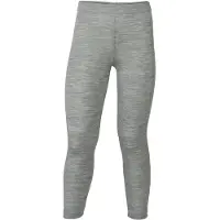 Engel Leggings - Wolle/Seide - Graumeliert - - 4 Jahre (104) - Leggings - Wolle