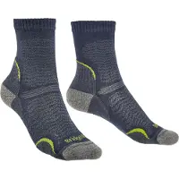 Bridgedale Socken Ultra Light T2 Merino Performance 3/4 Crew Damen Denim-Schuhgröße 38 - 40