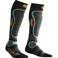 Monnet - Skisocken mit Schienbeinschutz &ndash; Unisex &ndash; GelProtech Ski Pack Socks - GelProtech Ski Pack Socks Bleu für Herren - Größe 35-36 -