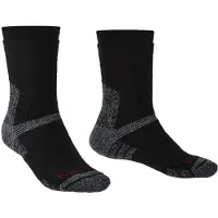 Bridgedale Wandersocken Explorer Heavyweight Merino Endurance Schwarz Unisex-Schuhgröße 44 - 47