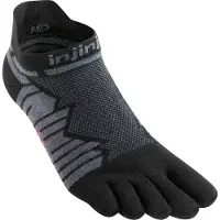 Injinji Ultra Run No-show Coolmax (Polyesterfasern) Socken Schwarz EU 44 1/2-47 Schwarz EU 44 1/2-47