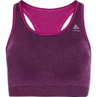 Odlo Seamless Medium Ceramicool - Sport-BH - Damen Festival Fuchsia Melange L
