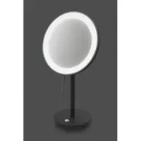 Zack Schminkspiegel Alona LED Stehend Schwarz 37,8cm