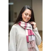 Collezione alessandro Italienischer Schal Julianna Collezione Alessandro Rosa