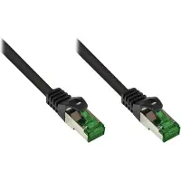 GOOD CONNECTIONS Cat.6A Patchkabel Outdoor HF schwarz 60m