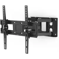 Hama TV-Wandhalterung FULLMOTION, 165 cm (65), Scherenarm, Schwarz