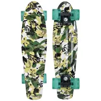 Schildkröt Retro-Skateboard Free Spirit grün 79 cm