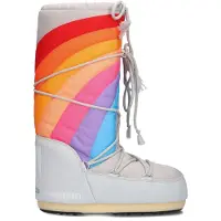 Moon Boot Schneestiefel Rainbow Glacier Damen Blue Red-Schuhgröße 35 - 38