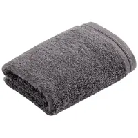 Vossen Waschlappen Vegan Life Dark Grey (3er Set)