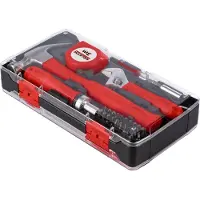 Kreator Krt951014 Werkzeugsatz 28 Stücke Silber Silber One Size