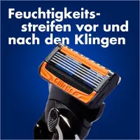 Gillette PROGLIDE POWER, Männer, , ProGlide Power, Schwarz, Orange, 8 Stück(e)