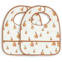 Jollein Lätzchen Jollein Waterproof Pear (2-teilig)