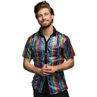 Boland Hemd Disco Diamond Regenbogen