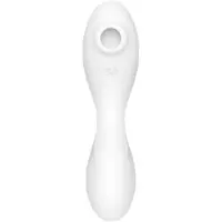 Satisfyer Curvy Trinity 5+ - App-gesteuerter 2in1 Vibrator (weiß)