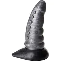 XR Brands Beastly Kegelförmiger genoppter Silikondildo 21 cm