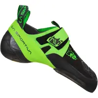 La Sportiva Skwama Vegan Kletterschuhe Grün,Schwarz EU 35 1/2 Herren Grün,Schwarz EU 35 1/2