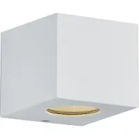 REALITY IMPORT Reality Leuchten LED Außen-Wandleuchte Cordoba weiß matt Up- & Downlight