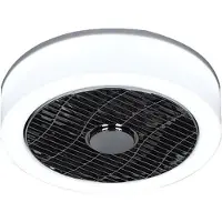 Eth Deckenventilatorlampe The Fan 40 cm – 2700–4000 K weiß mit schwarz