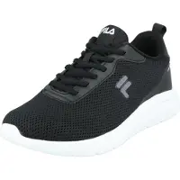 FILA Damen Sportschuh in Schwarz mit Kontrastsohle und Schnürung