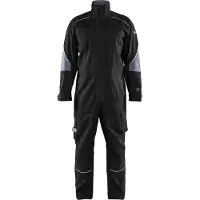 Blakläder Flammschutz Overall 6061 1516 in schwarz/grau, Größe:150 (C102)