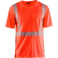 Blakläder unisex Warnschutz Shirt 3386 hellrot Grösse XL
