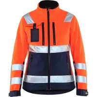 Blakläder Damen Warnschutzjacke Softshell