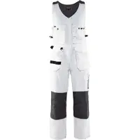 Blakläder Kombihose "2532 " - Weiß/Dunkelgrau C58