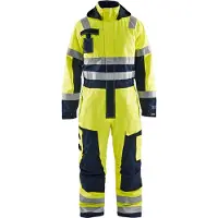 Blakläder Multinorm Winteroverall 6368 1530 in gelb/marineblau, Größe:58