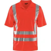 Blakläder uni Warnschutz Shirt 3391 hellrot Größe XS