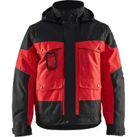 Blakläder Winterjacke Rot/Schwarz
