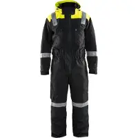 Blakläder Winteroverall 6787 1977 in schwarz/gelb, Größe:52
